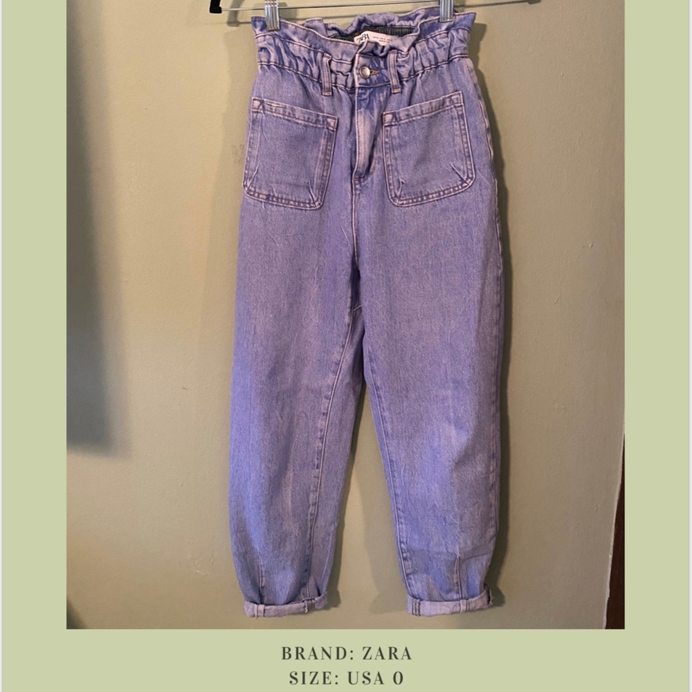 Zara Mom Jean Size 0